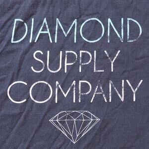 Diamond Supply Company Shirt Mens XL Black Short Sleeve Tee